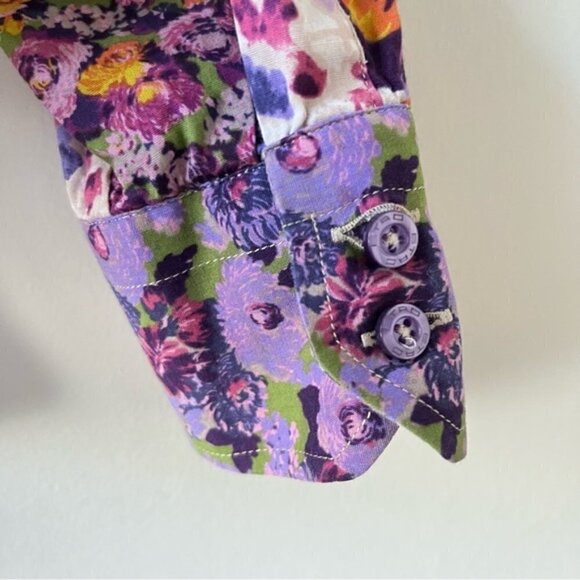 🎥 Guilty Party TV Show ETRO Floral Print Blouse Size 42 - Picture 4 of 11